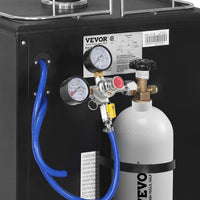 VEVOR Double Gauge Regulator, CO2 Regulator Gauge with 0-60PSI, Draft Beer Regulator , CGA320