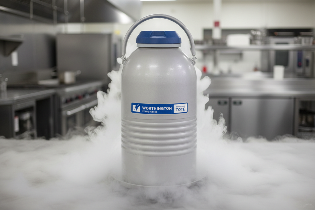 Liquid Nitrogen Dewar Realistic
