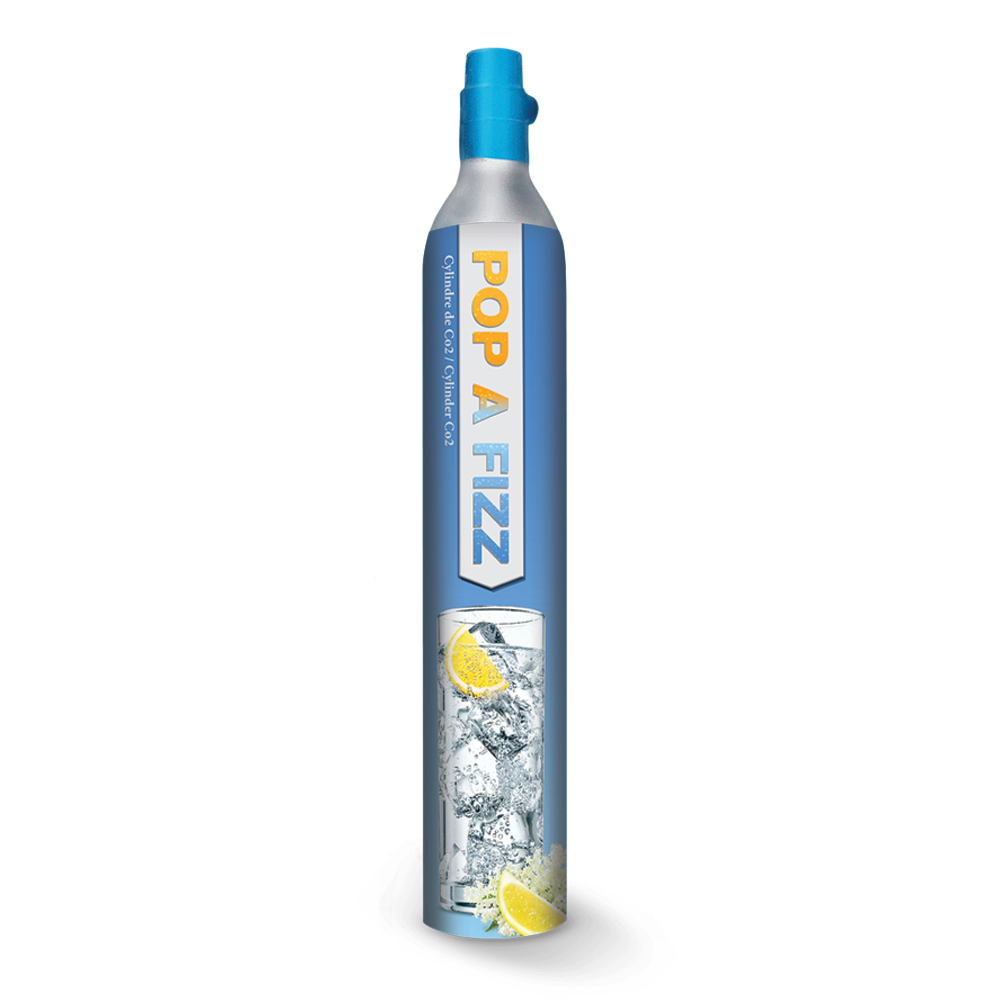 POPAFIZZ refill of beverage grade Co2.